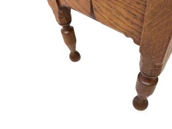 Aesthetic Movement Side Table by C. Fischer Amsterdam, 1900s.